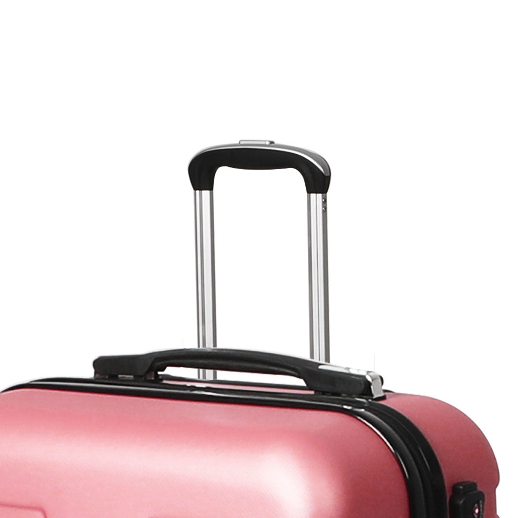 Slimbridge 20" Carry On Luggage Case Rose Gold 20 inch