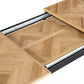 Levede Dining Table Extendable Rectangle Kitchen