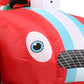 Santaco Christmas Inflatable 2.4M Santa Racing Sleigh