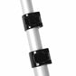 Levede Roof Window Pole 1.1-2m Skylight Rooflight Opener Aluminium Black