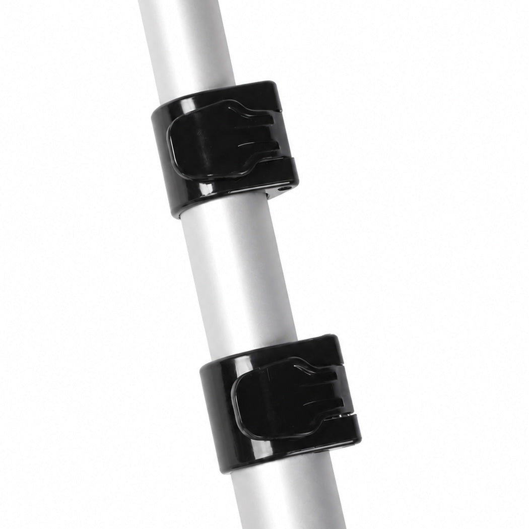 Levede Roof Window Pole 1.1-2m Skylight Rooflight Opener Aluminium Black