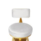 Levede 4x Bar Stools Swivel Kitchen Bar Chair White