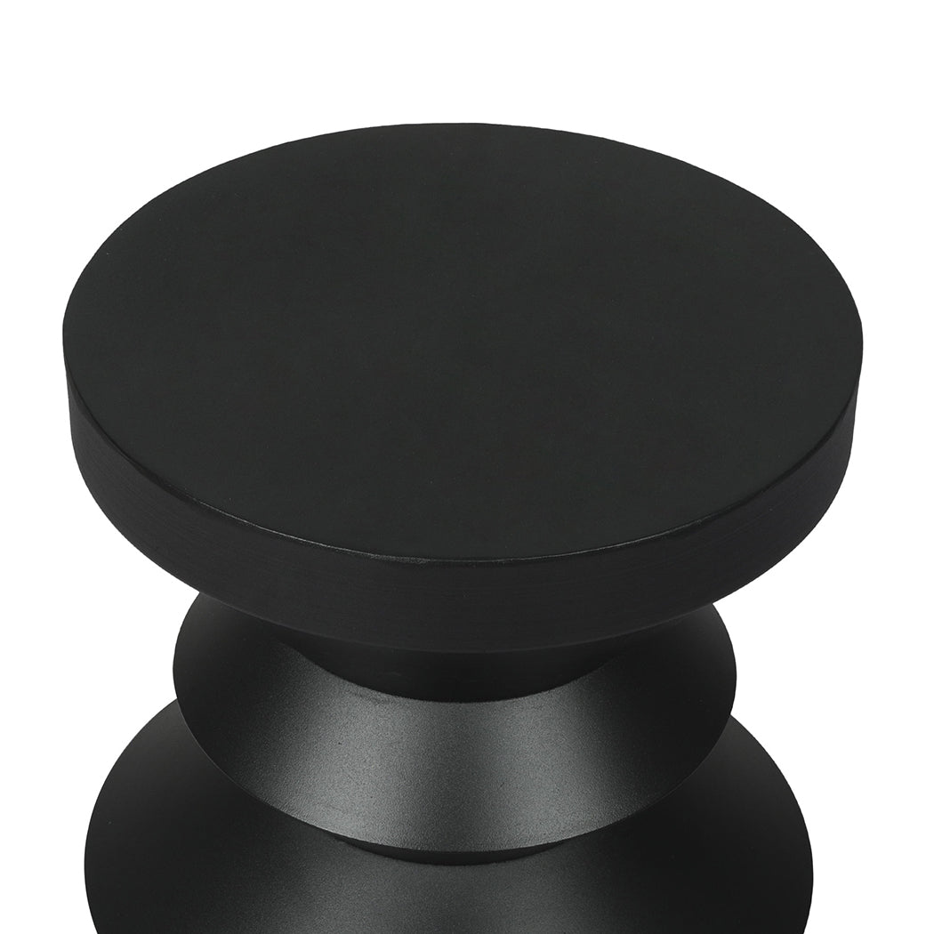 Levede Side Table Round End Bedside