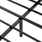 Levede Queen Bed Frame Steel Base with Headboard Grey