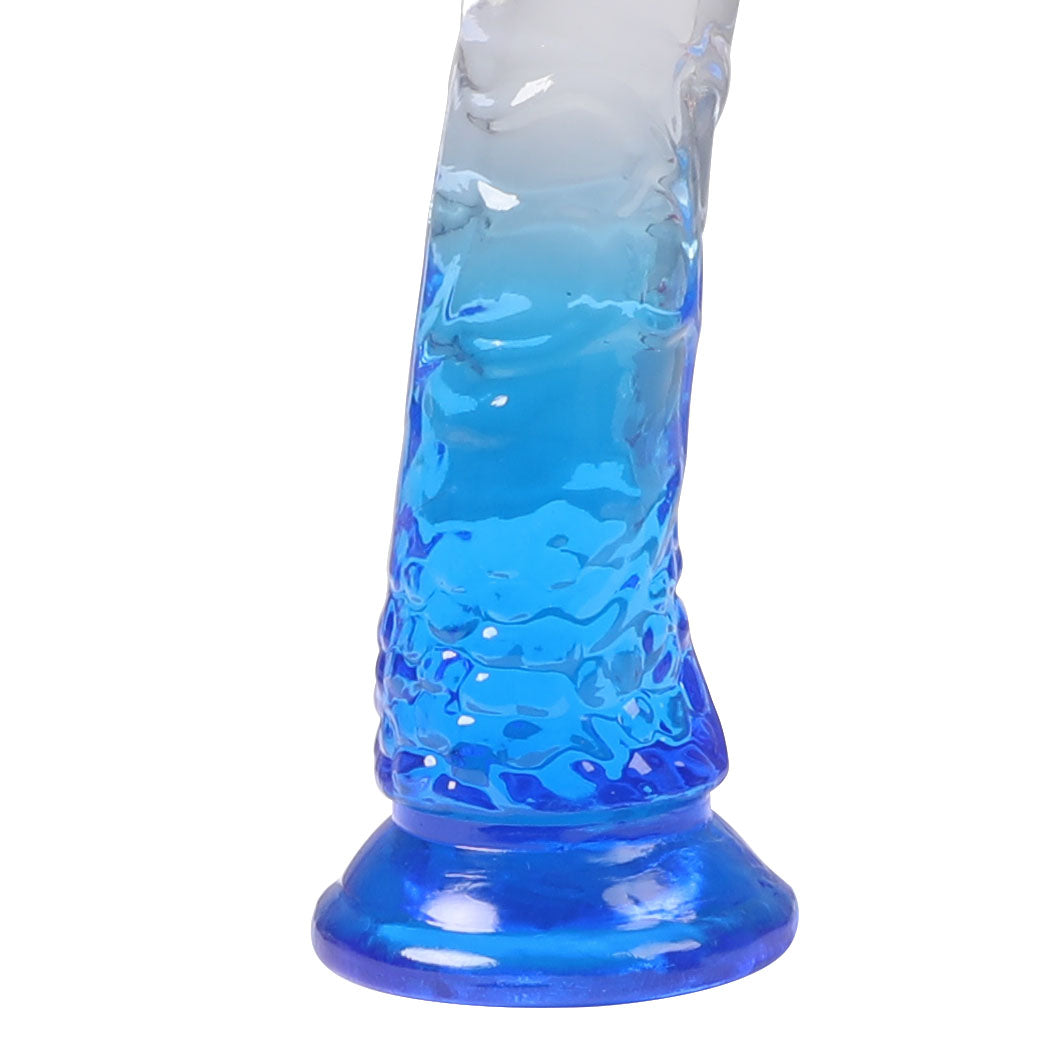 Urway Dildo Dong Realistic Penis Cock Blue 20cm