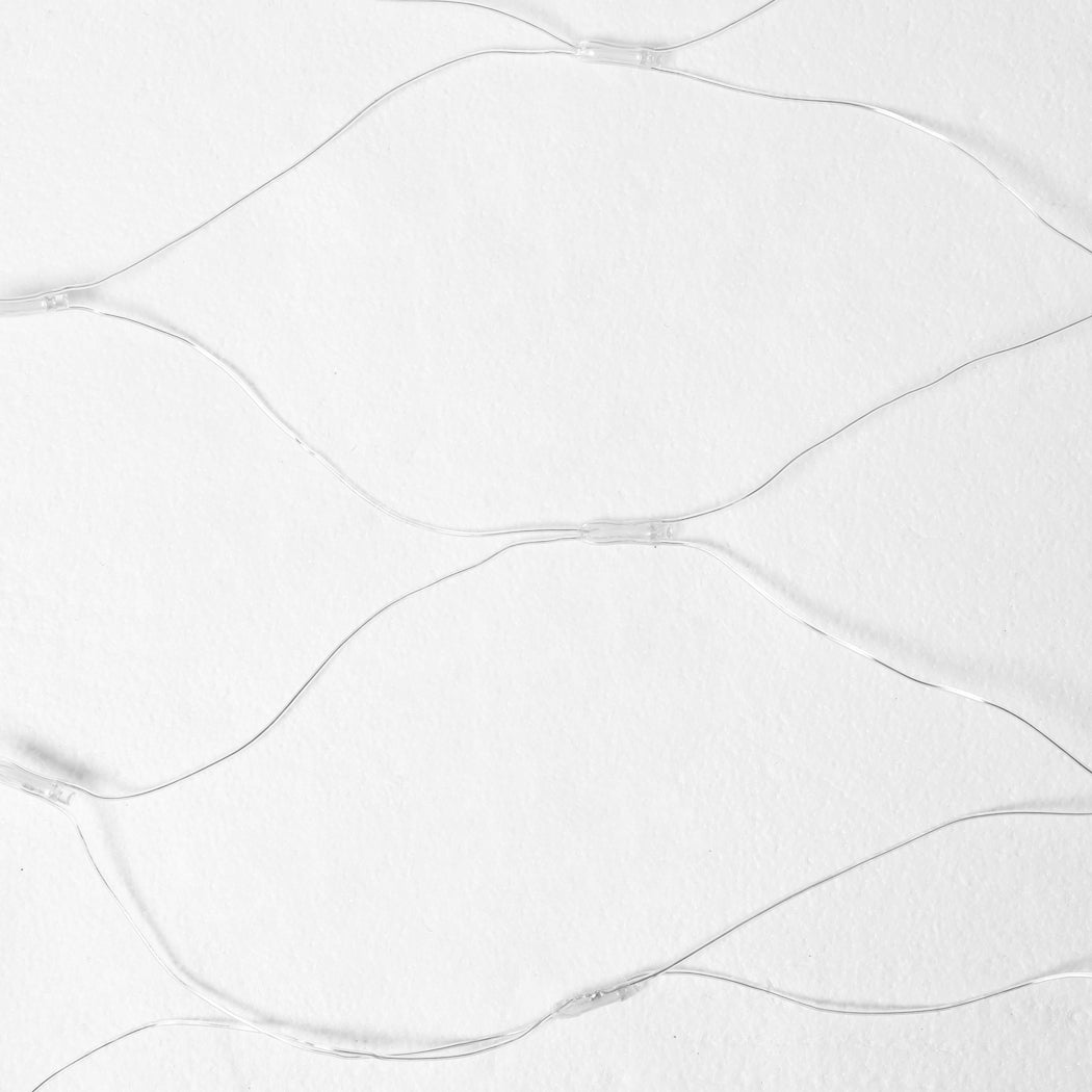 320LED Fairy Lights Net Mesh Curtain Warm white