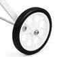 Levede Laundry Trolley with Wheels 75L 25kg Basket Foldable Cart Home White