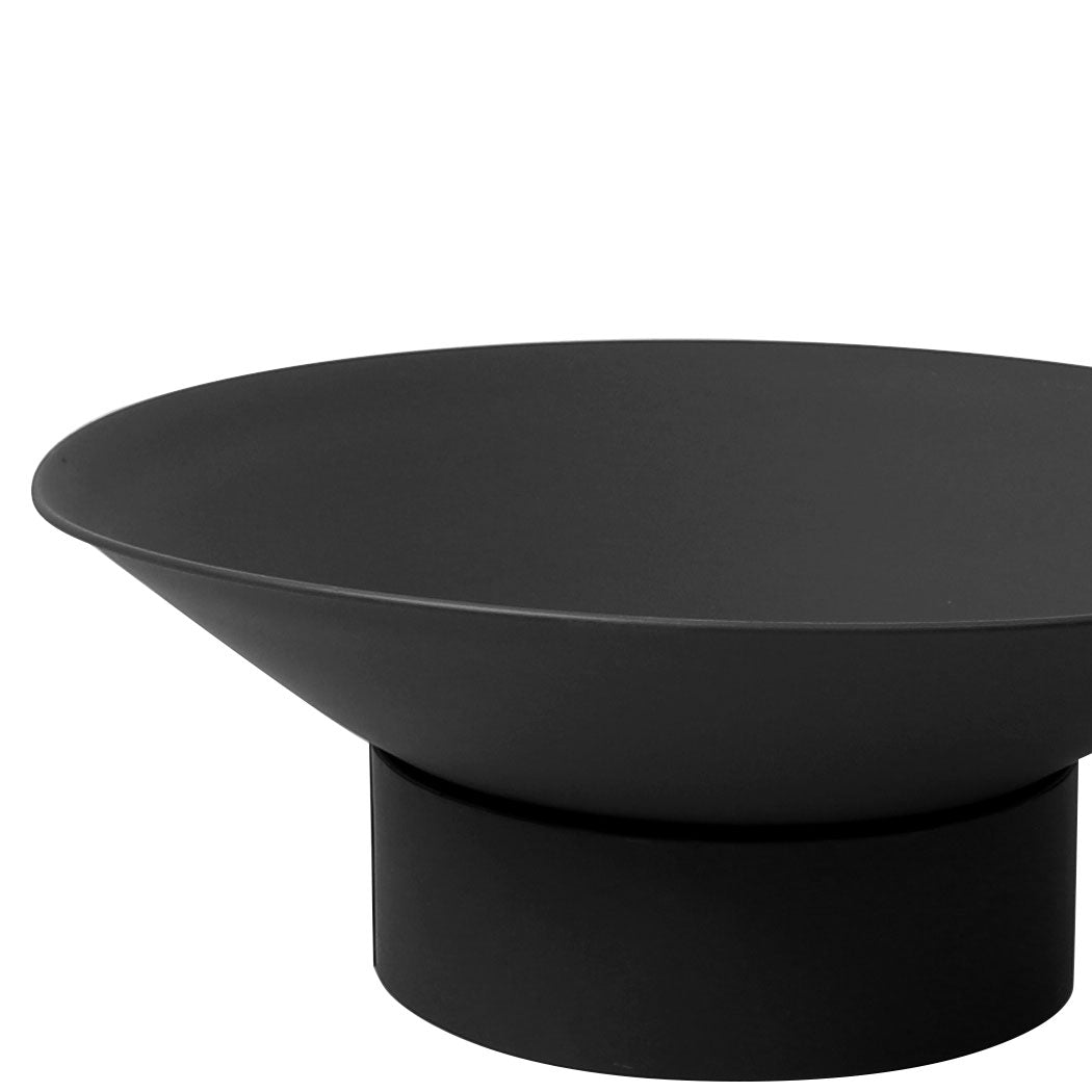 Moyasu 2IN1 Fire Pit Bowl Fireplace Black