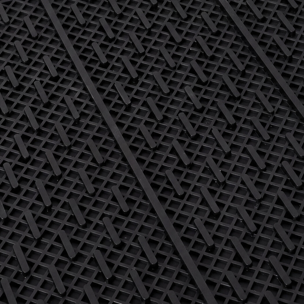 PaWz Dog Ramp Foldable Extendable with Reflective Strips Non Slip for Car Black