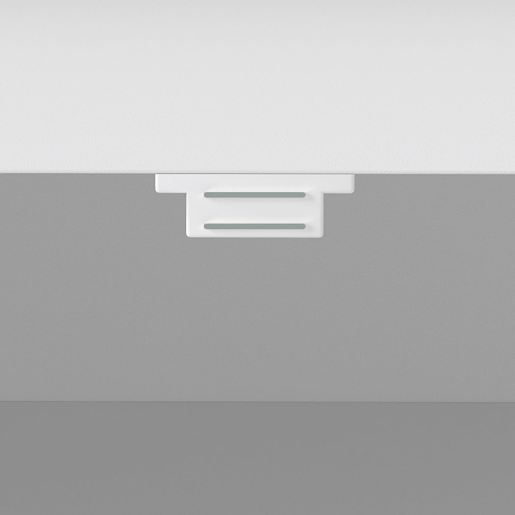 Levede Shoe Cabinet Door Storage Rack Cupboard White