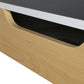 Levede Kids Table and Chairs Set 3-in-1 Chalkboard Storage Learning Dining Desk