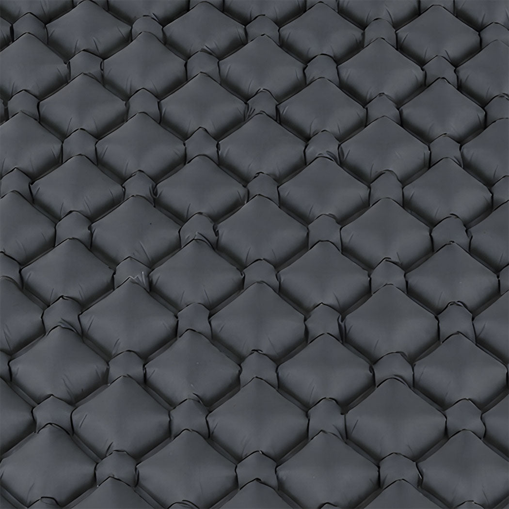 DreamZ Camping Mattress Sleeping Pad Inflation 40D Nylon TPU Camping Grey