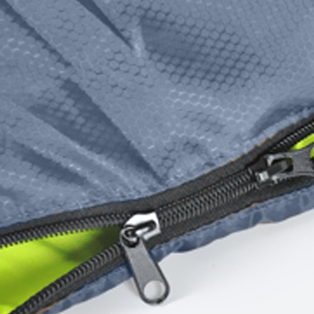 Mountview Double Sleeping Bag Bags Outdoor Grey