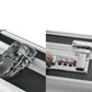 Gun Case Portable Hard Aluminium Double
