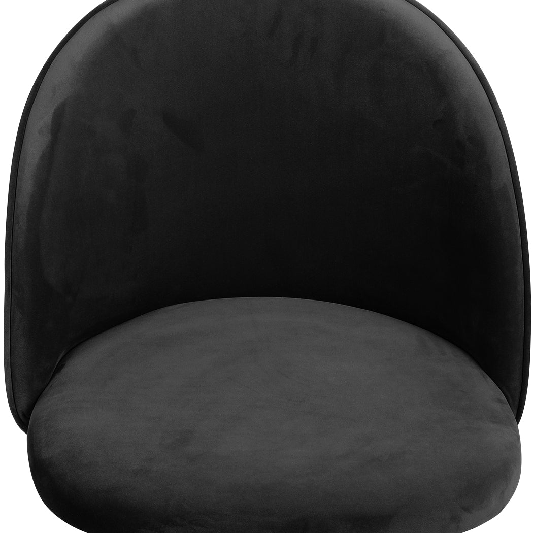 Levede 8x Dining Chairs Kitchen Cafe Black