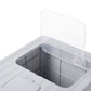 PaWz Cat Litter Box Stainless Steel Enclosed Drawer Odor Control Foldable Grey