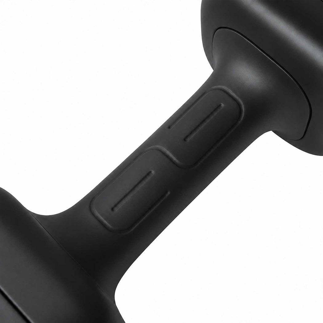 Centra Dumbbell Set Adjustable Dumbbells With TPU Grip For Home Gym Black 2pc