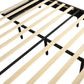 Levede Bed Frame Queen Size Mattress Blue