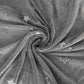 DreamZ 3x3M Large Oversized Blanket Grey Star