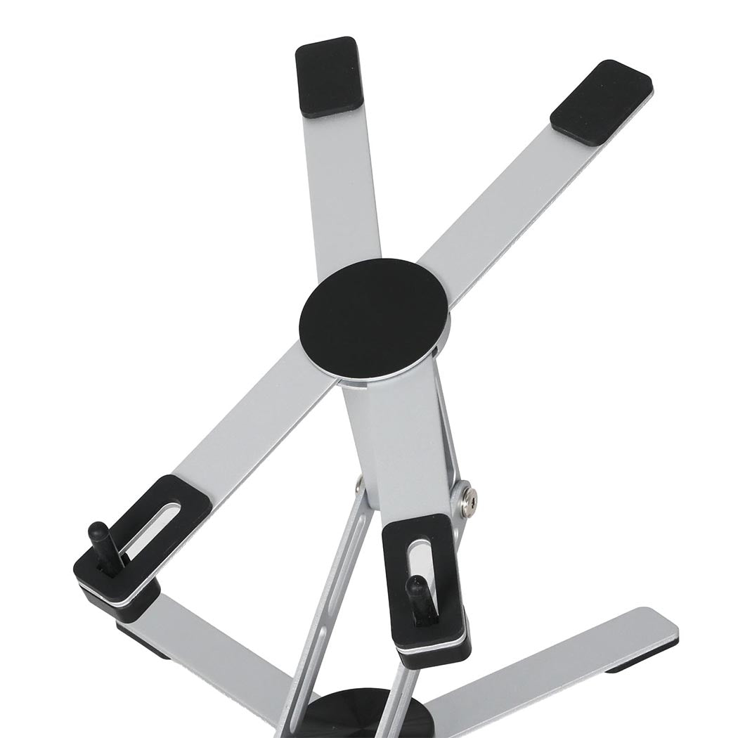 Levede Portable Laptop Stand 360 Rotating Bracket Foldable Aluminum Desk Riser