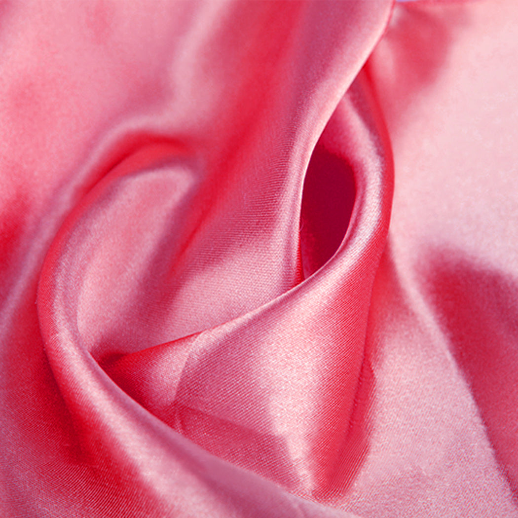 20x Satin Table Runners Chair Sashes Mauve