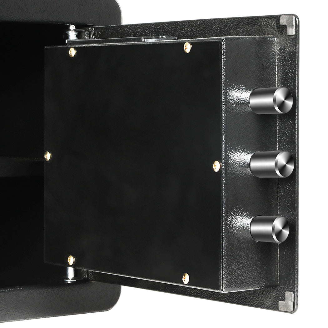 13.8L Digital Security Safe Box Password Key Lock Cash