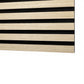 Levede Acoustic Wall Panels 4pc NRC>0.7 120 x 60cm for Interior Wall Decor Oak