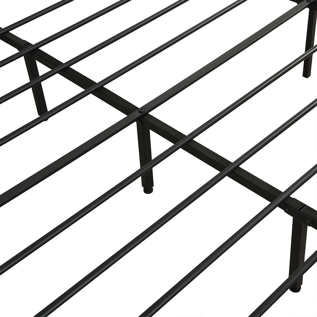 Levede Metal Bed Frame Queen Mattress