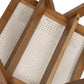 Levede 8x Walnut Wicker Armchair Dining Chair