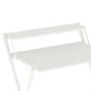 Levede Foldable Computer Desk Office Study Desk White