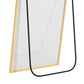 Yezi 165X60CM Full Length Mirror Wall Mounted Mirror Gold