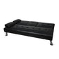 Levede Sofa Bed Adjustable Recliner Black
