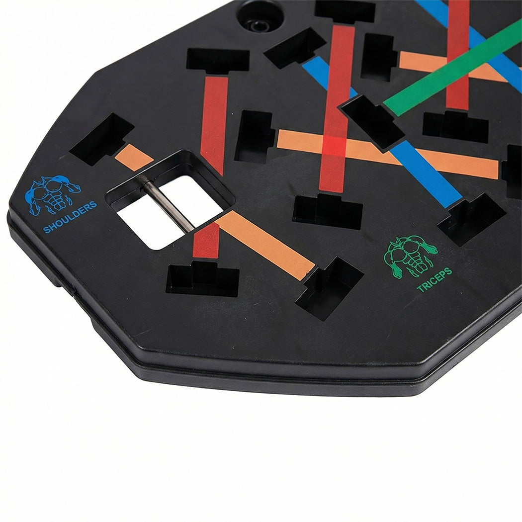 Centra Push Up Board Rack Stand Grip Bar Handle Muscle Train Gym Workout Fitness