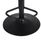 Levede 1x Bar Stools Gas Lift Kitchen Black
