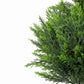 Lambu Artificial Cedar Topiary Balls Set of 2 Ground Spike Patio Garden Green