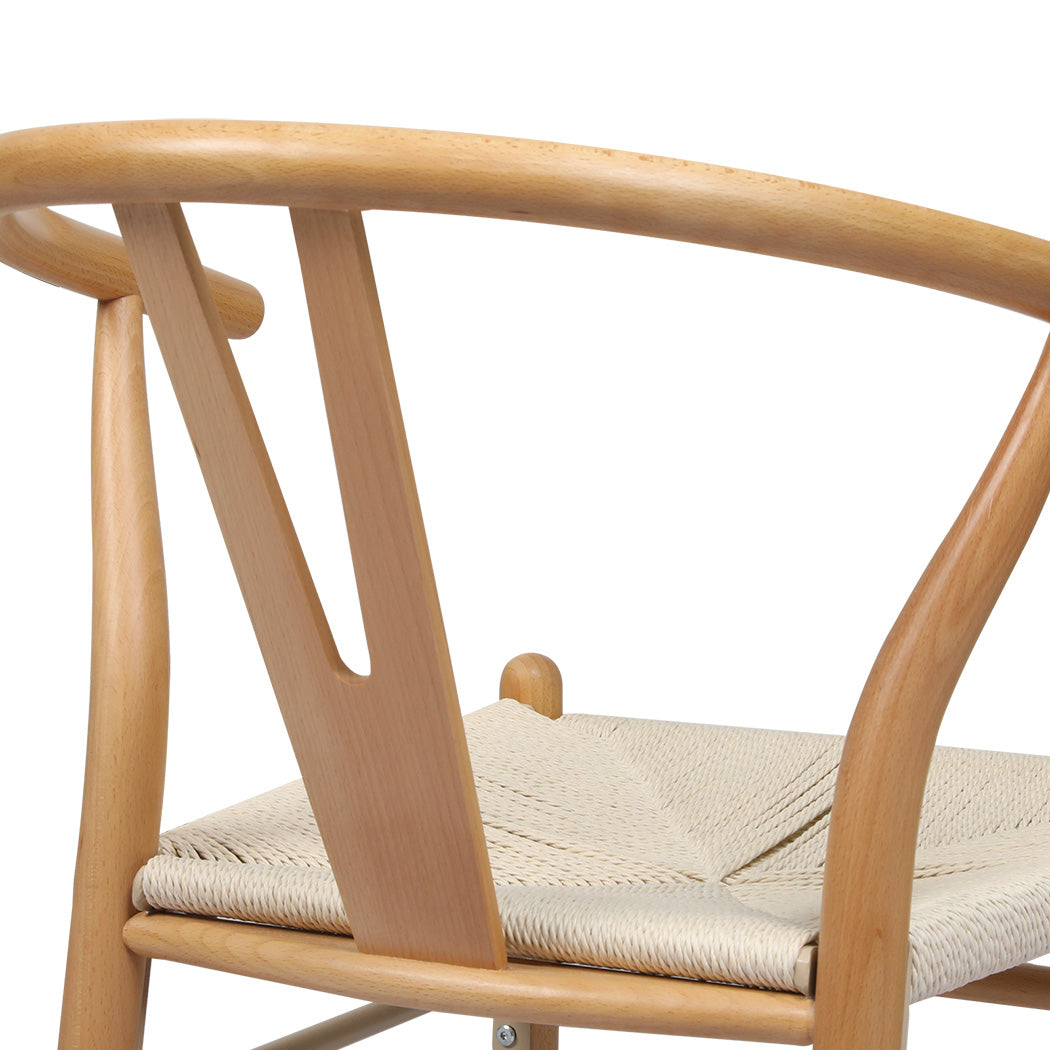 Levede 6x Dining Chairs Wooden Hans
