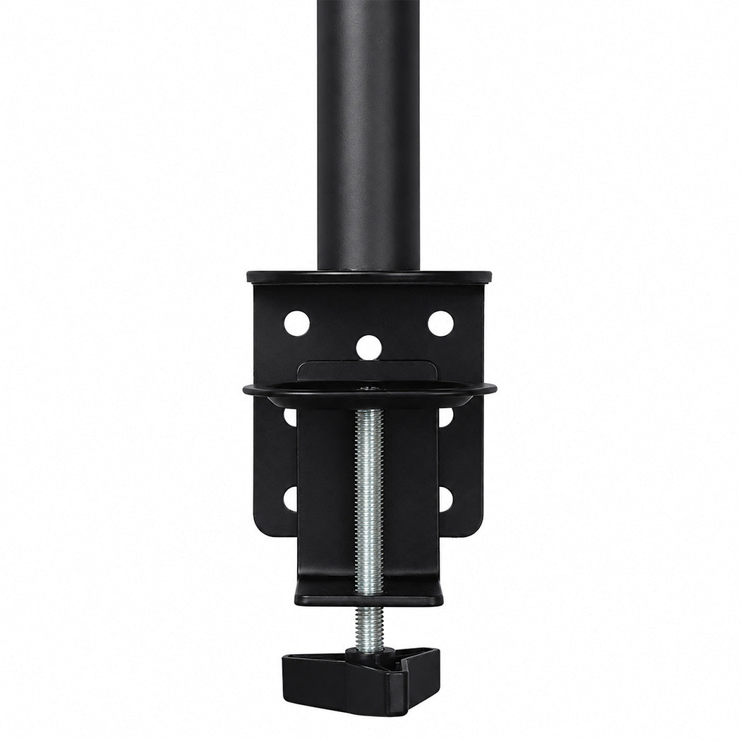 Levede Dual Monitor Arm Adjustable Stand Mount For 13-34 Inch Office Black