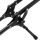Monvelo Bike Stand Floor Storage Rack Foldable Carbon Steel for 16-29 Inch Black