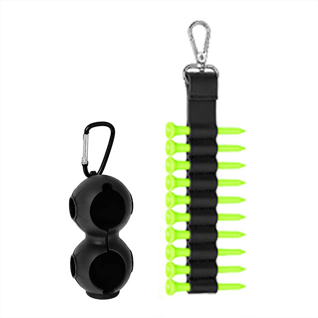 Centra Golf Essentials Kit Must Accessories Set 11Pc Golf Gifts for Men Black