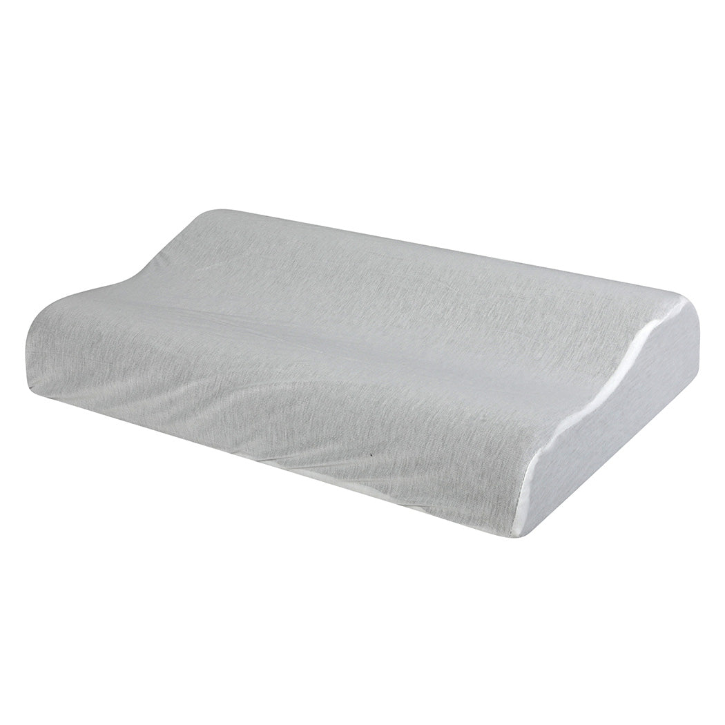 Dreamz Memory Pillow Supprt Shoulder FoamWhite Pillowcase