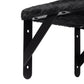 PaWz Cat Wall Shelves set 4 In 1 Modular with Sisal Scratcher for Indoor Black