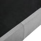 Levede Queen Bed Frame Fabric Tufted Grey
