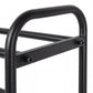 Levede Shoe Rack Expandable Metal Stand Storage Shelf 3 Tier Entryway Black
