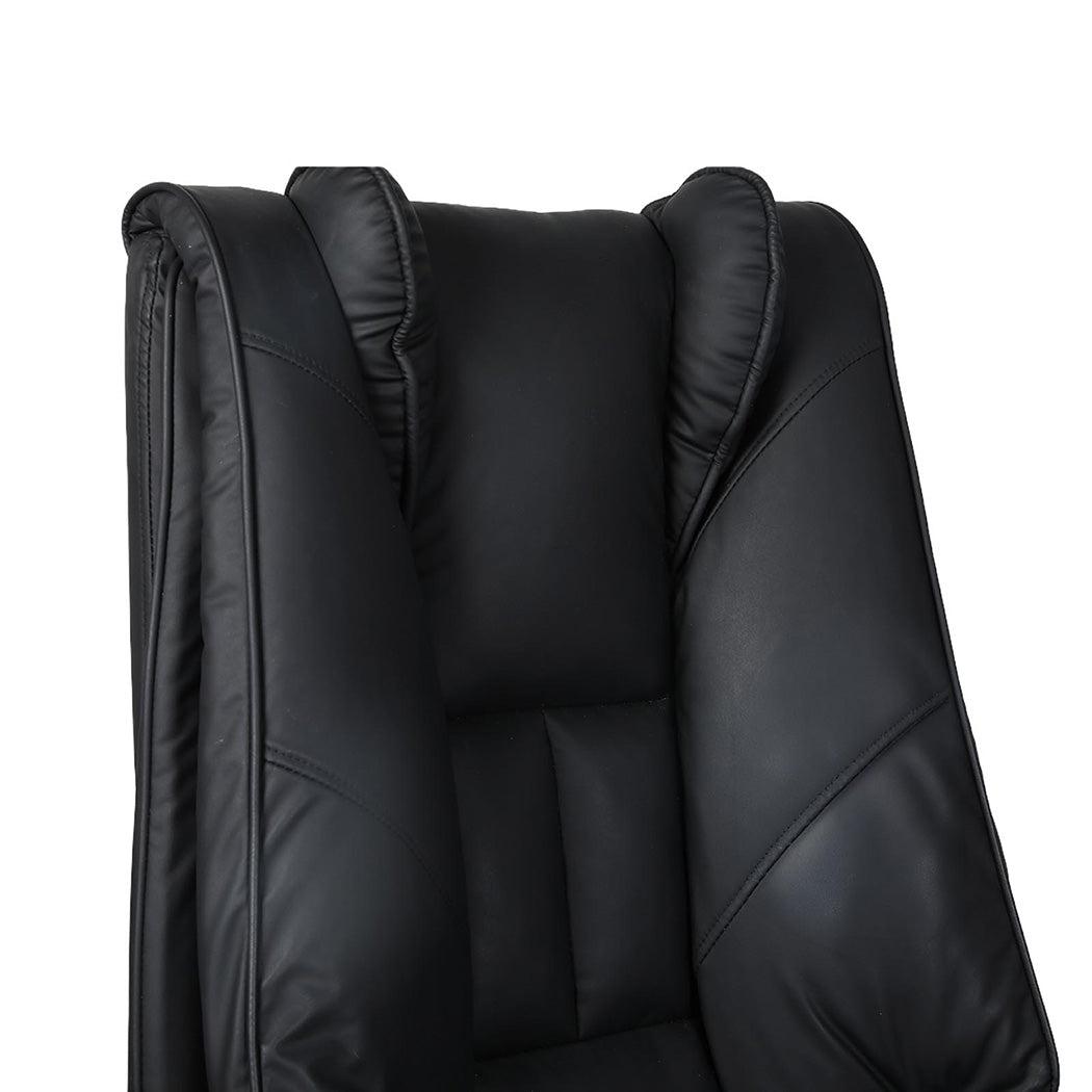 Levede Heavy Duty Office Chair Tall PU Leather High Back Computer Work Seat