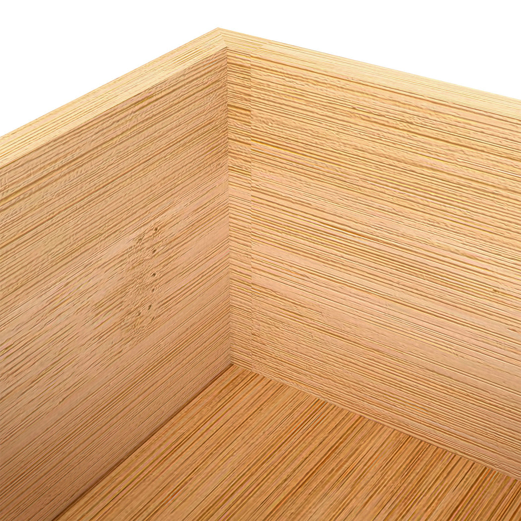 Toque Bamboo Expandable Kitchen Drawer Organizer Storage