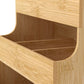 Toque Vertical Bamboo Tea Organizer Holds 180 Tea Bags
