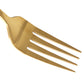 Stainless Steel Cutlery Set Travel Knife Gold