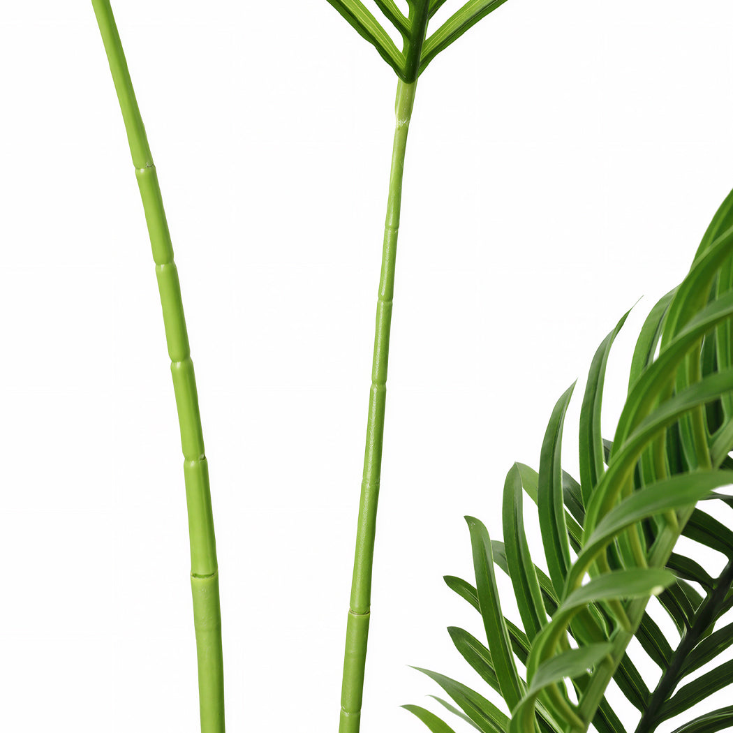 Lambu Artificial Tree Palm Fake Leaves Large Artificial Plants Indoors 180cm