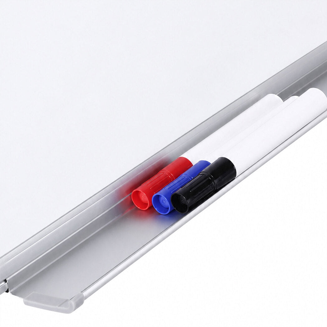 Levede Whiteboard Magnetic Adjustable Tripod Easel Dry Erase for Office White