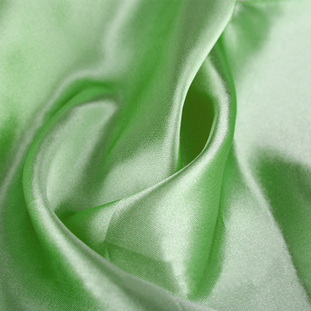 20 Green Fabric Chair Sashes Covers Grass Green